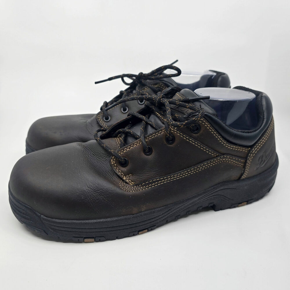 Danner Caliper 3" Men Brown Boots US 11.5 Lace-Up Work Wear Waterproof Round Toe